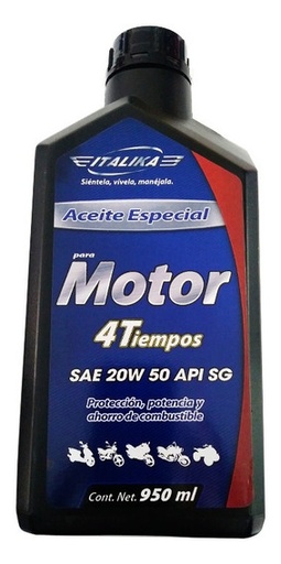 [L01010003] [L01010003]     ACEITE ITALIKA 4T SAE 20W50 SG-20 ACE-ITA
