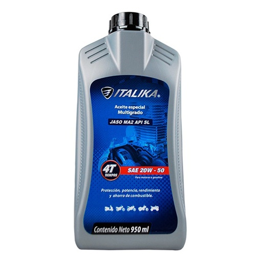 [L01010006] ACEITE MULTIGRADO 4 TIEMPOS SAE 20W50 ACE-ITA2