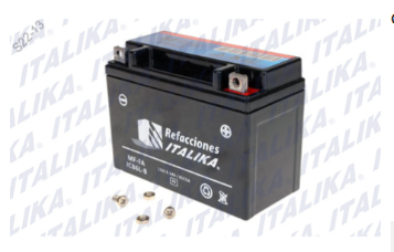 [F06010049] BATERIA ITALIKA MF-FA ICB6L-B AT110 FORZA125 FT125 XFT125