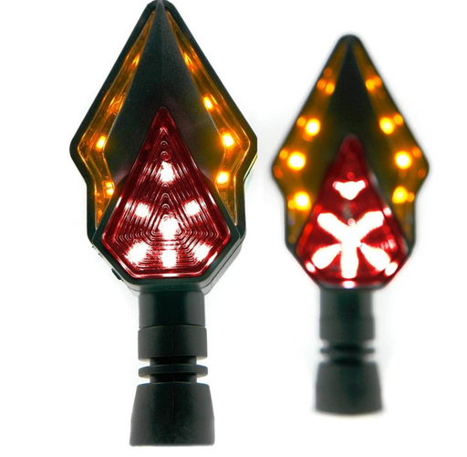 [RS-DIR-0020Y-R] DIRECCIONAL LEDS BI-COLOR RUNNING IR1031 AMARILLO/AZUL