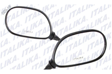 [F10010195] JUEGO ESPEJOS ITALIKA CON LOGO Y LEYENDA (DT125, DT150, FORZA 125, FORZA150, FT125, FT150,