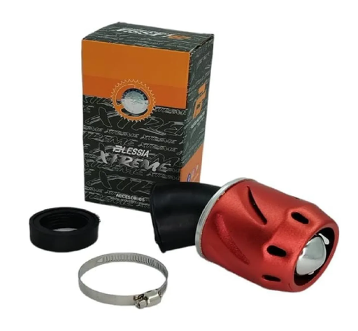 [FIA-A010] [FIA-A010]     FILTRO DE AIRE DE ALTO FLUJO 28/35/ 48 mm ROJO UNIVERSAL