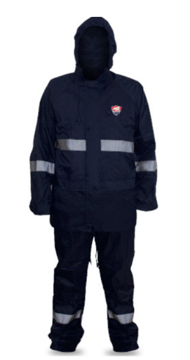 [DZ1005A-L] [DZ1005A-L]     IMPERMEABLE 2PZAS ALTA VISIBILIDAD AZUL T-L
