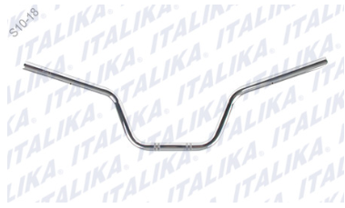 [F10040136] [F10040136]     MANUBRIO CROMADO 125Z, 125FL