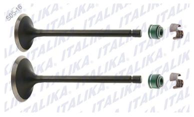 [E0405KV02] KIT VALVULAS MOTOR 125Z, DT125, FT125, RC125, FORZA125, XFT125,