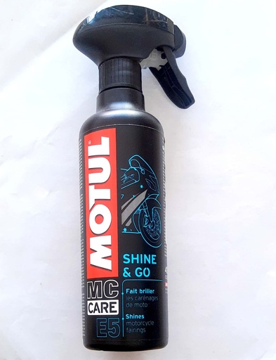 [6203-1012] [6203-1012]     CERA Y ABRILLANTADOR MOTUL E5 SHINE & GO ATOMIZADOR 400ML