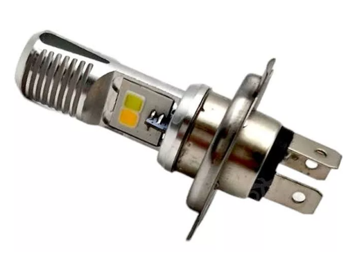 [RS-FDEL-5023S-Y-W] [RS-FDEL-5023S-Y-W]     FOCO DE FARO LED H4 2 COLORES BLANCO AMARILLO CARCASA PLATA  